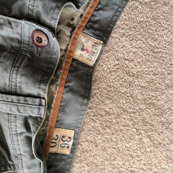 RedHead Fleece Lined Outdoor Utility Hiking Cargo Carpenter Style Jeans 36x30 - Picture 4 of 8